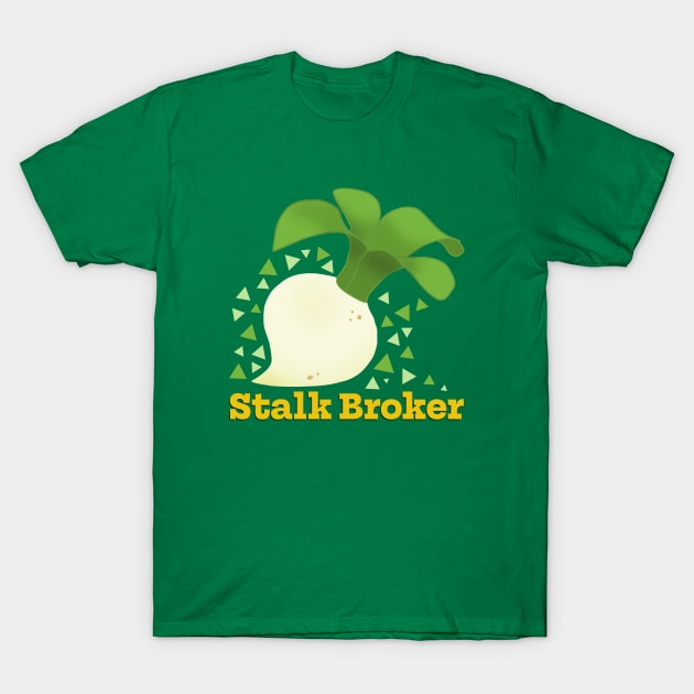 Stalk Market Broker Turnip T-Shirt by novabee